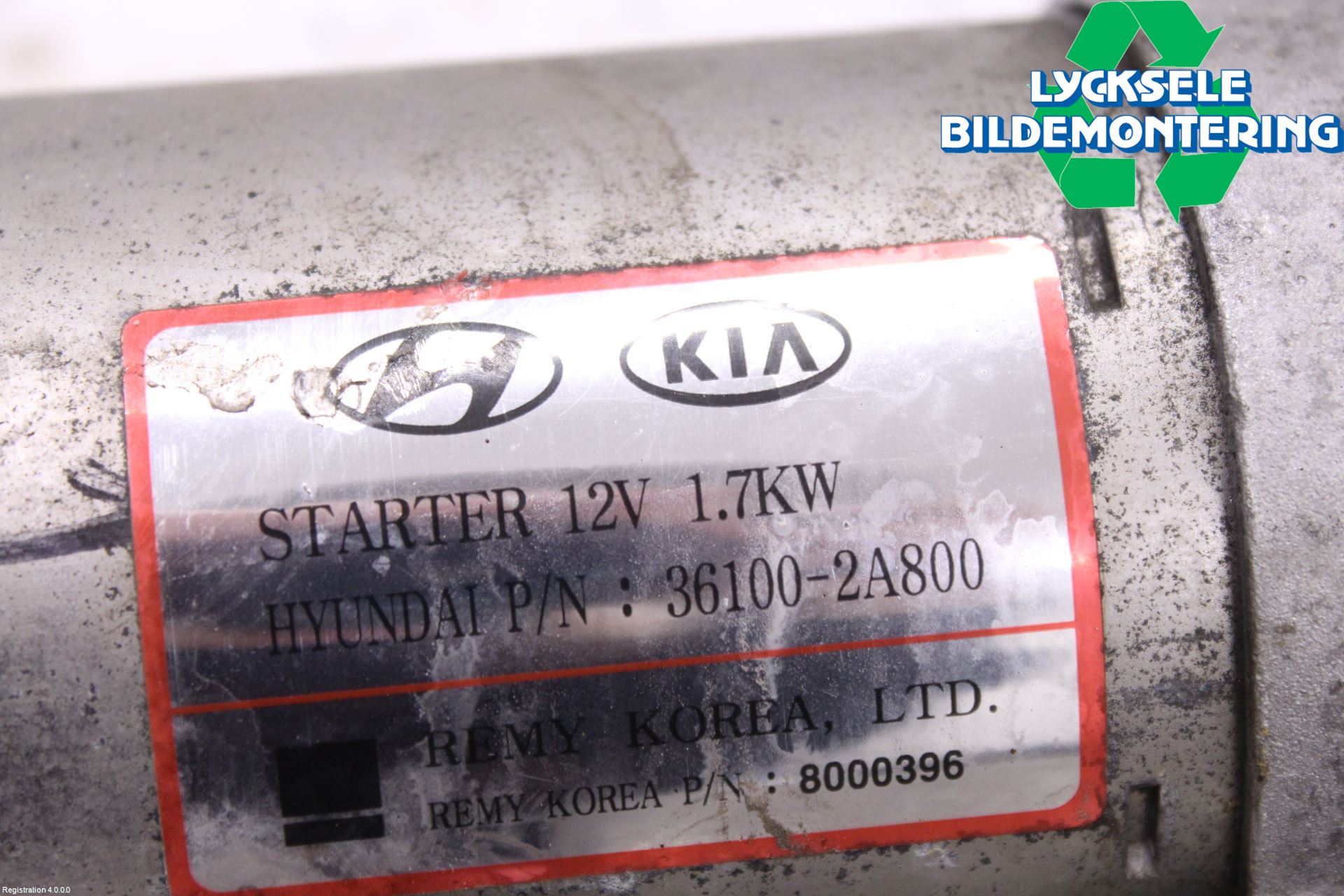 Hyundai ix35 Startmotor Diesel