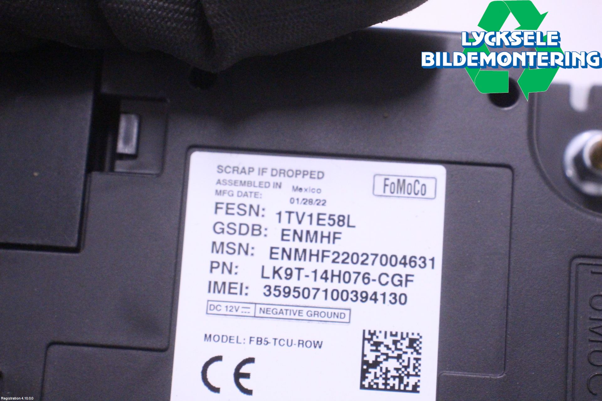 Ford MUSTANG Mach-E 21- Styrenhet Övrigt