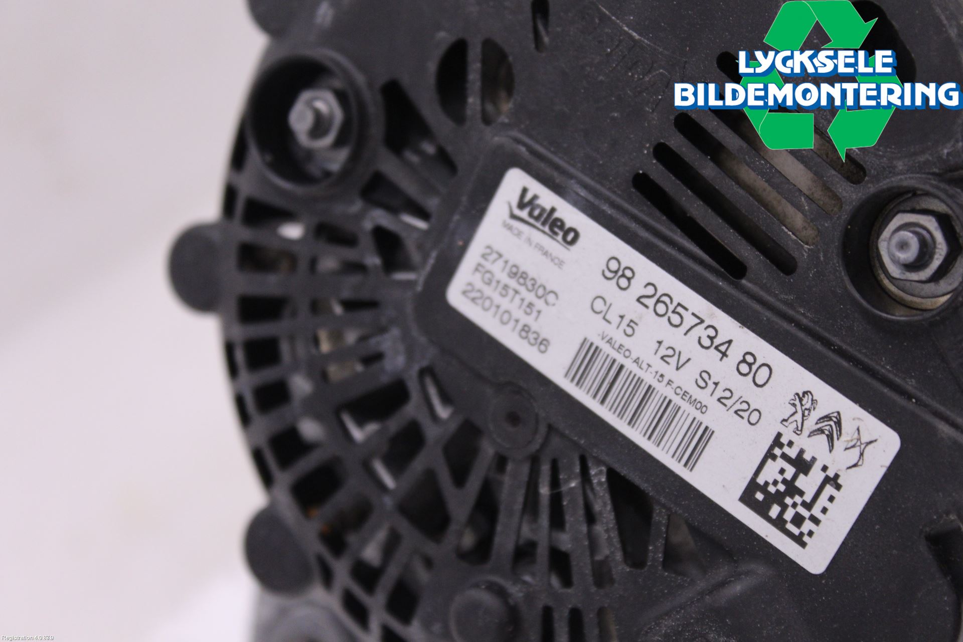 Peugeot 2008/E-2008 20- Generator