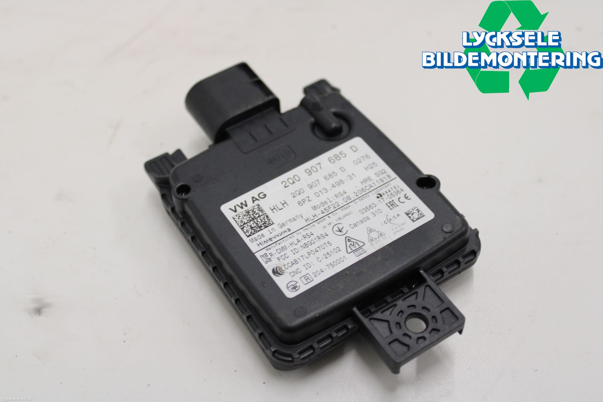 Volkswagen VW GOLF / E-GOLF VIII 20- Sensor Aktivt Kollisionsskydd