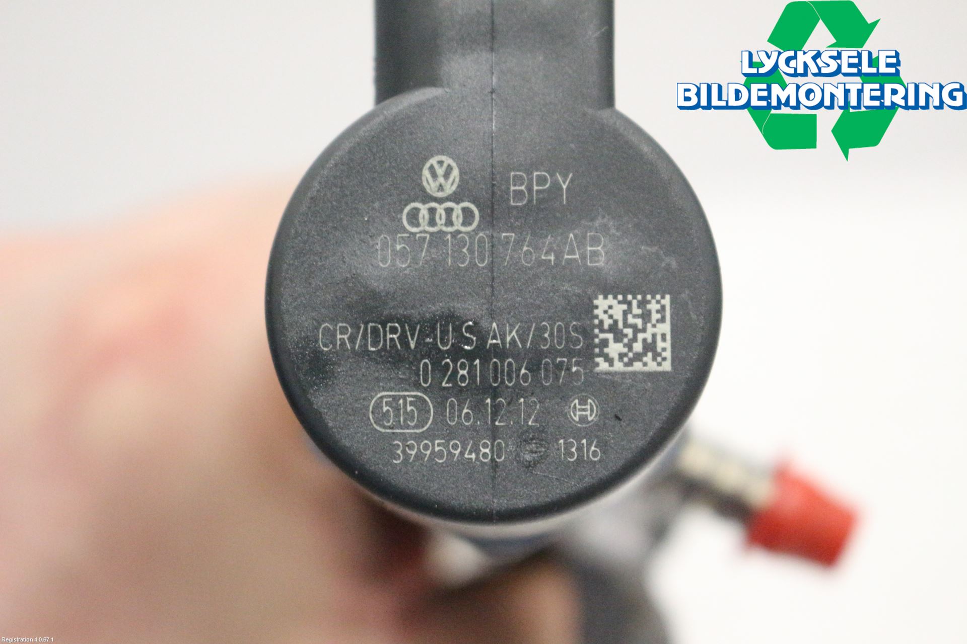 Audi A4 12-15 Inj. Fuelrail