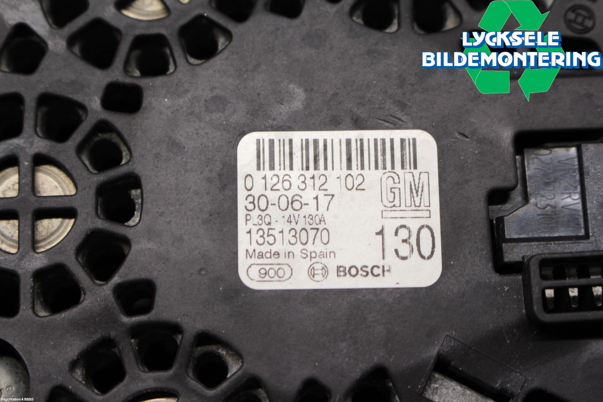 Opel ASTRA K 16-22 Generator