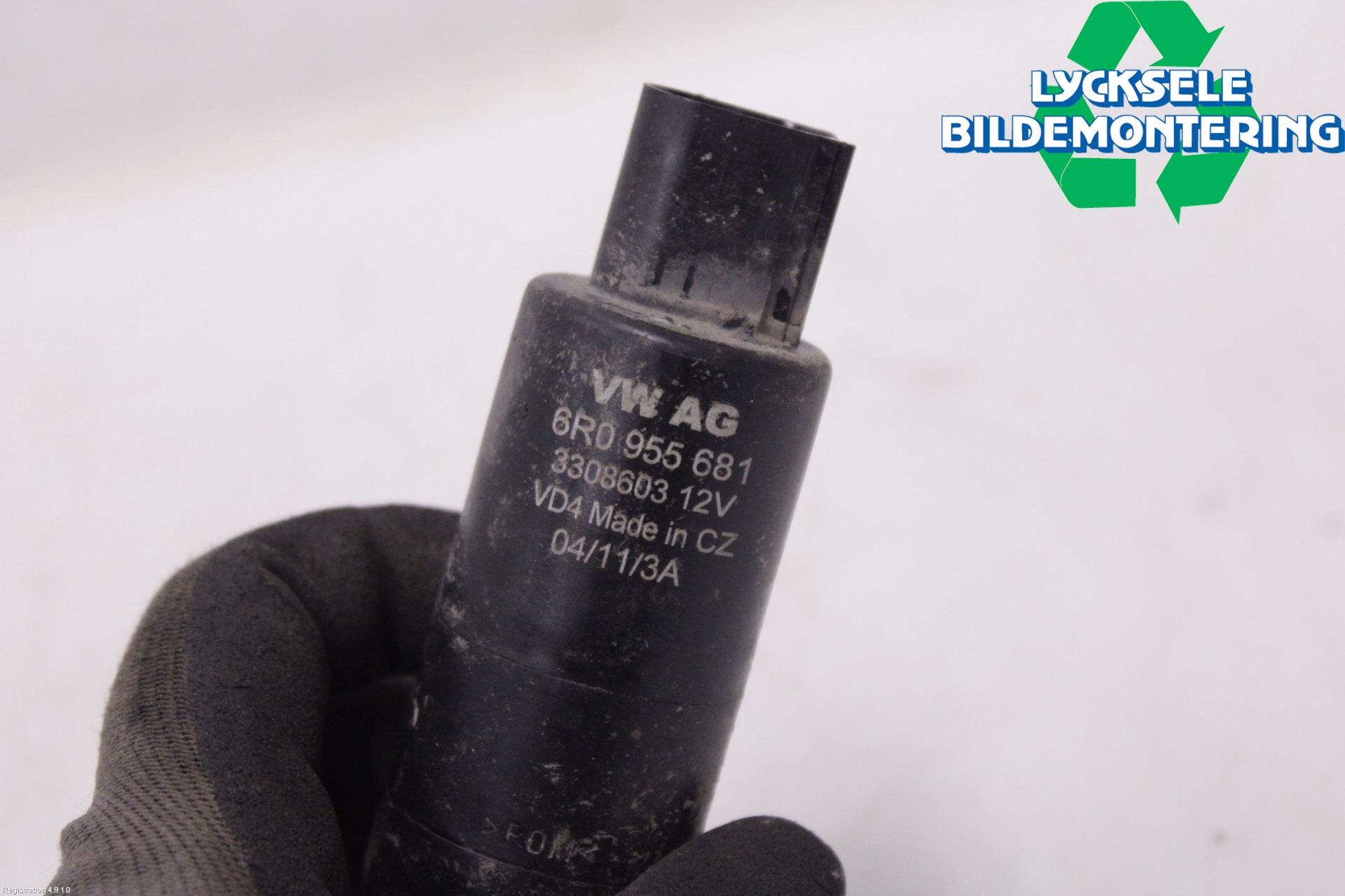 Volkswagen VW PASSAT 11-14 Spolarpump Högtryck