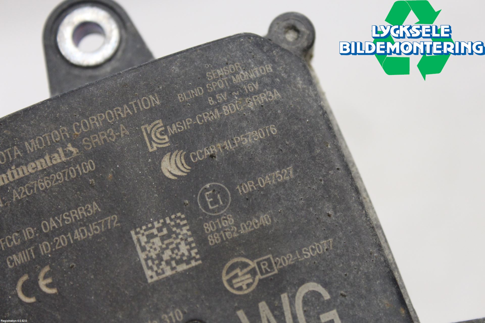 Toyota COROLLA 19- Sensor Aktivt Kollisionsskydd