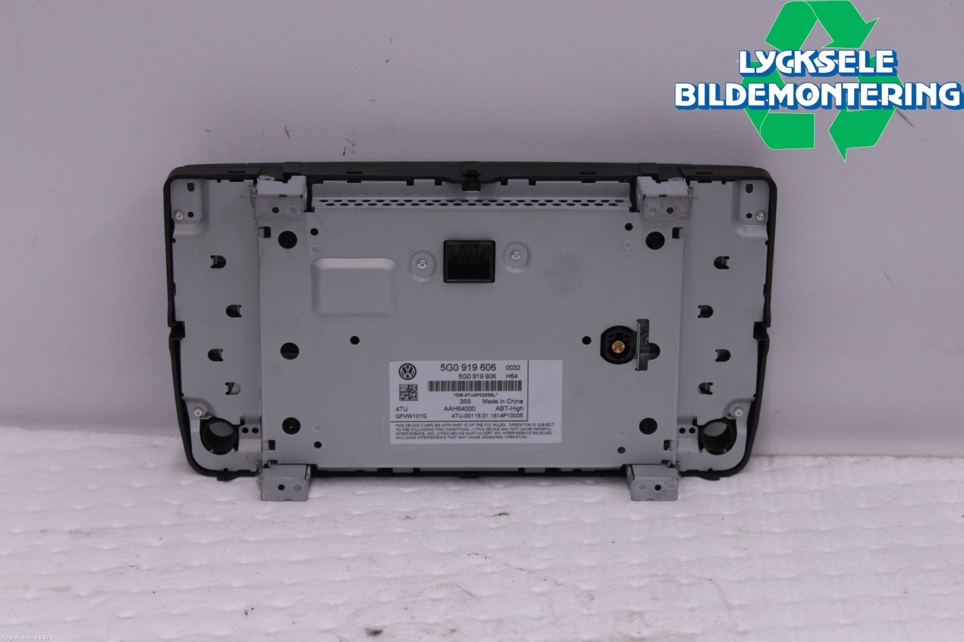 Volkswagen VW CRAFTER II / E-CRAFTER 17- Cd Radio - Multimediapanel