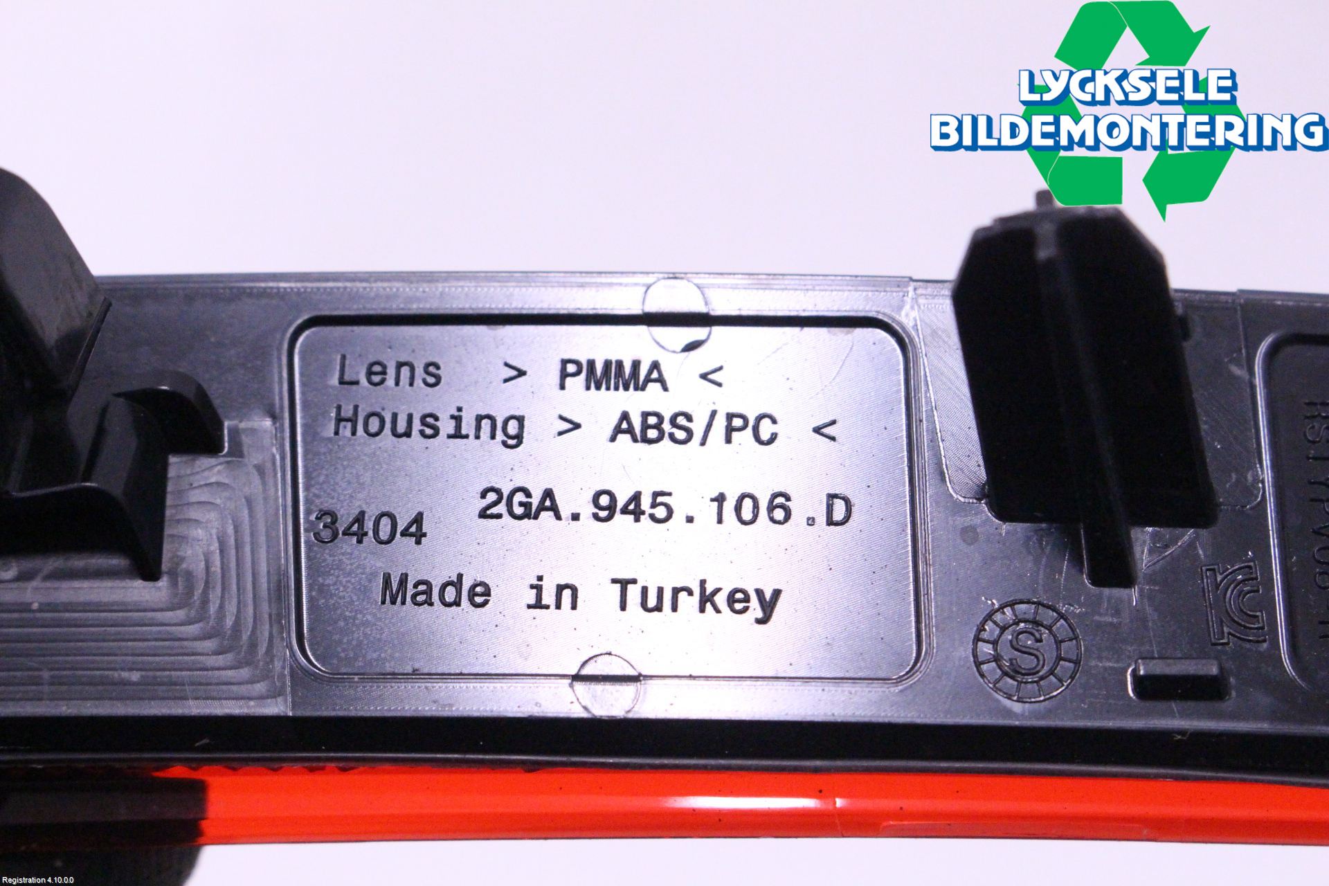 Volkswagen VW T-ROC 18- Dimljus/Reflex Bak