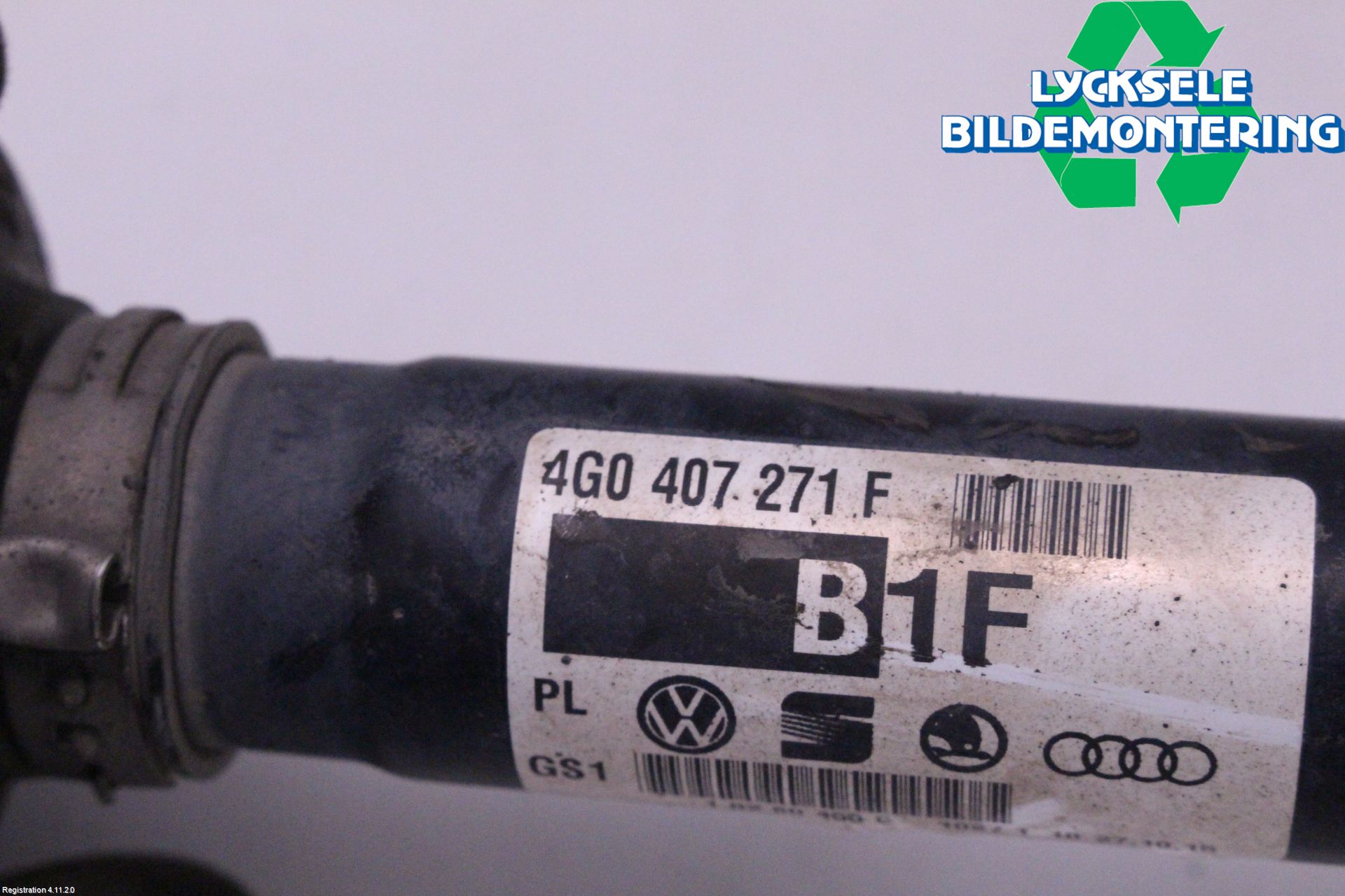 Audi A6 ALLROAD 12-18 Drivaxel Fram Vänster