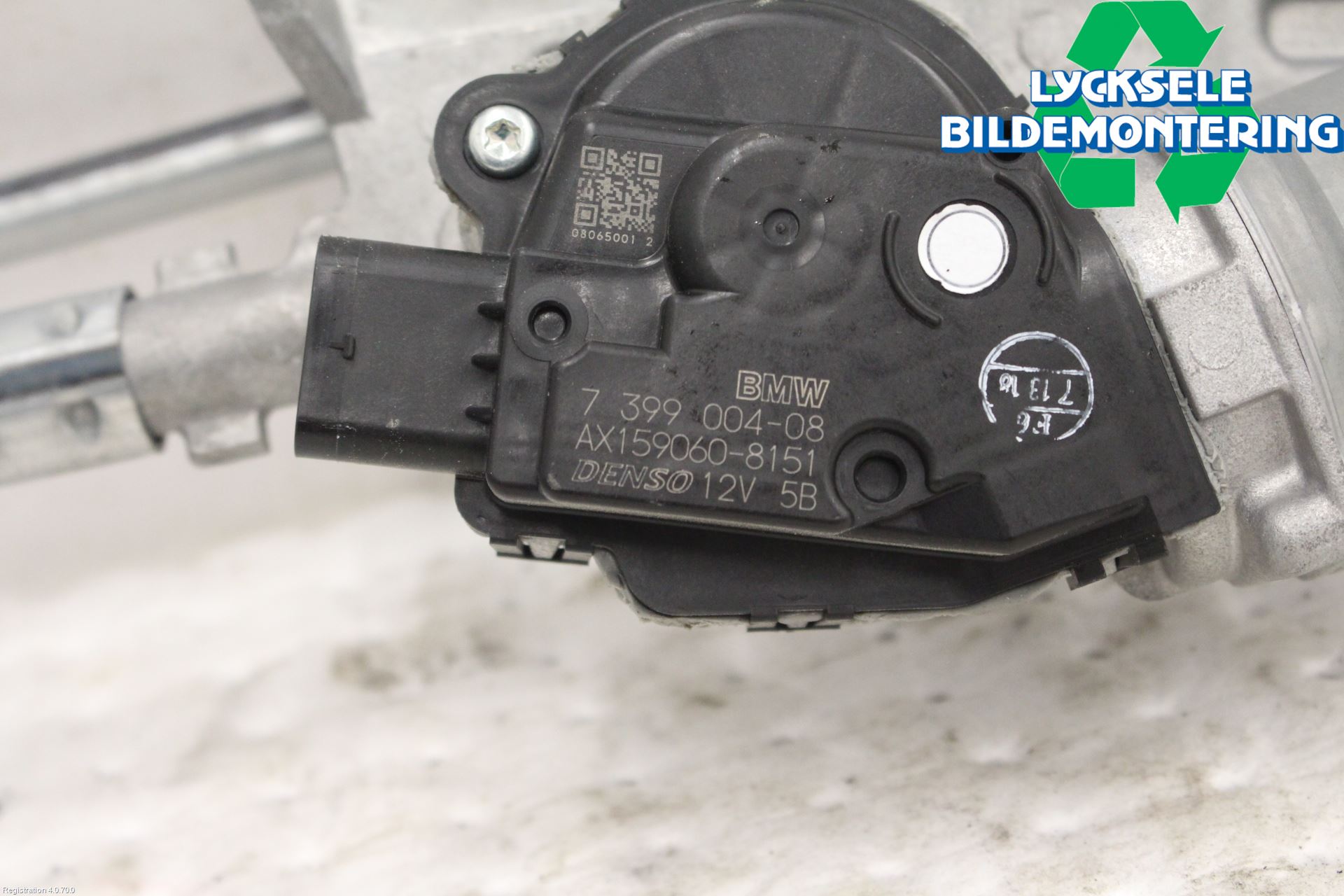 BMW X3 G01 18- Torkarmekanism Vindruta