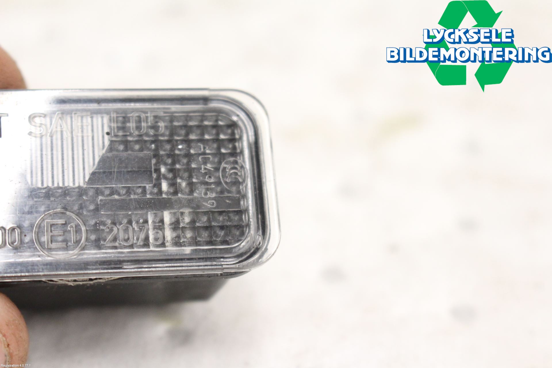 Ford TRANSIT/TOURNEO CONNECT 13-22 Skylt Belysning