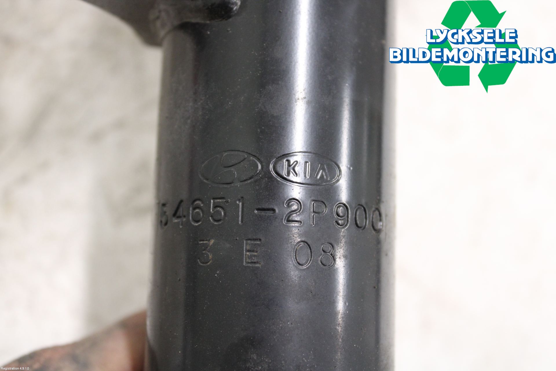 Kia SORENTO 10-14 Fjäderben Fram Vänster