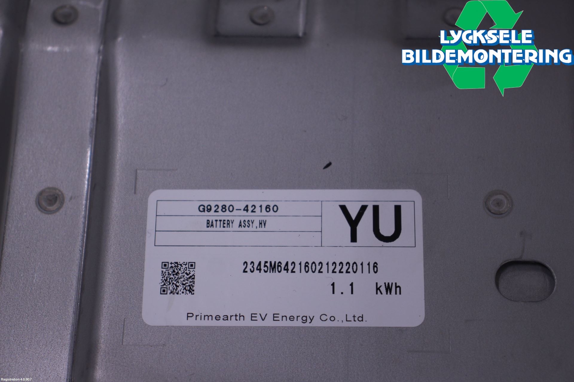 Toyota RAV4 19- Batteri Högspänning