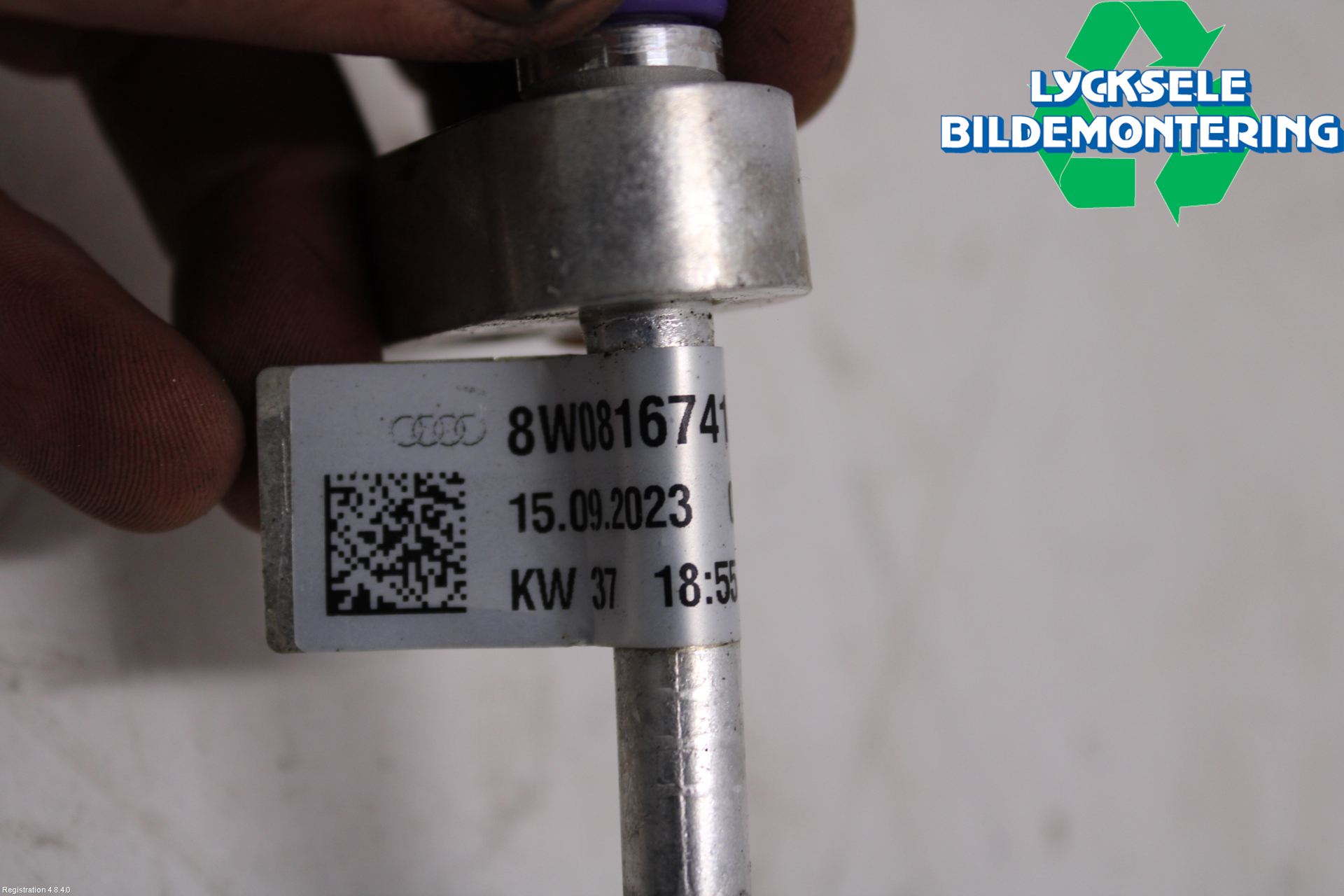 Audi A4/S4 B9 20- Ac Slang-Rör