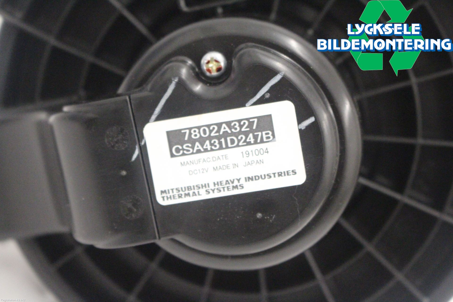 Mitsubishi OUTLANDER 13-21 Ac Värmefläkt