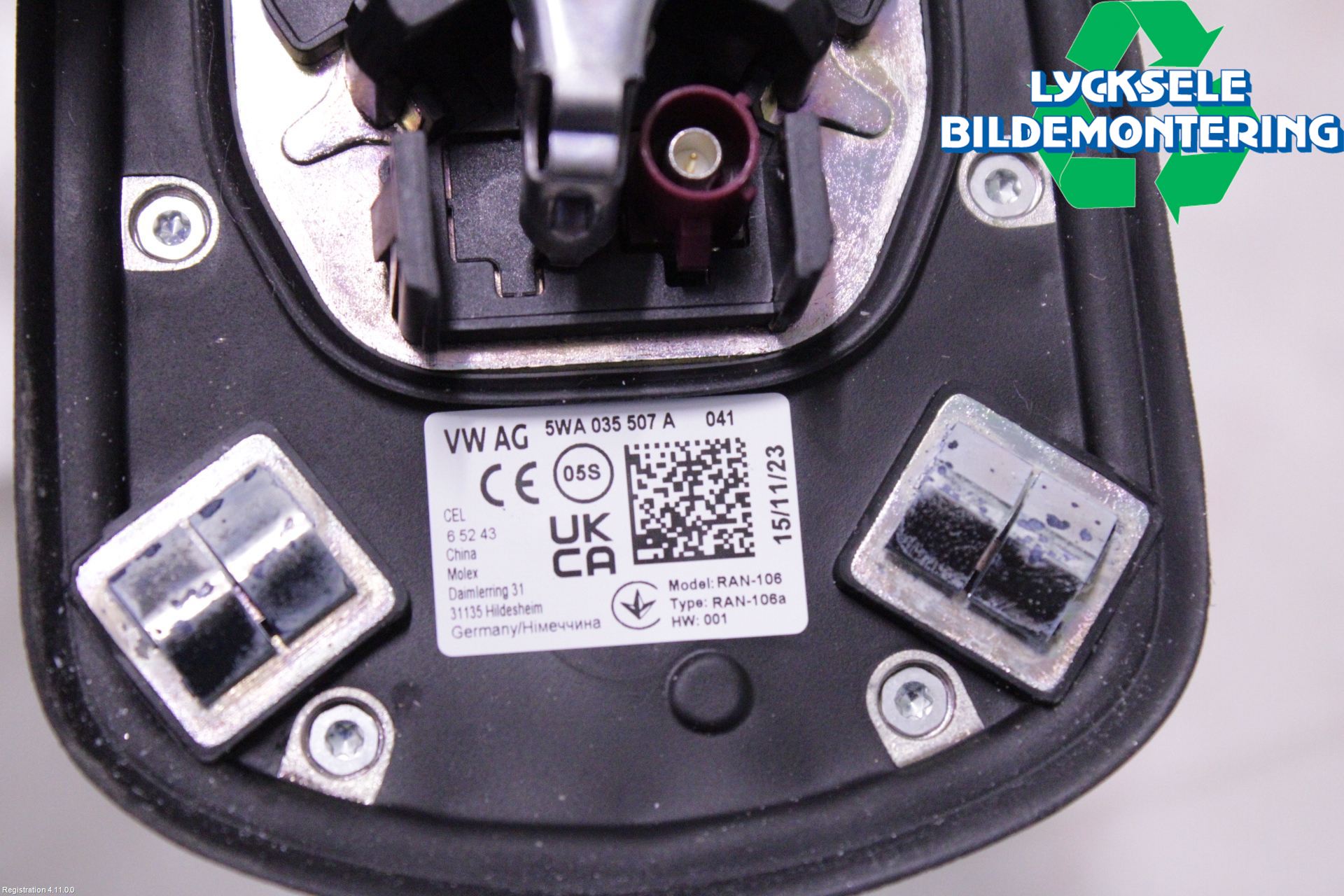 Audi Q4 E-TRON FZ 22- Antenn