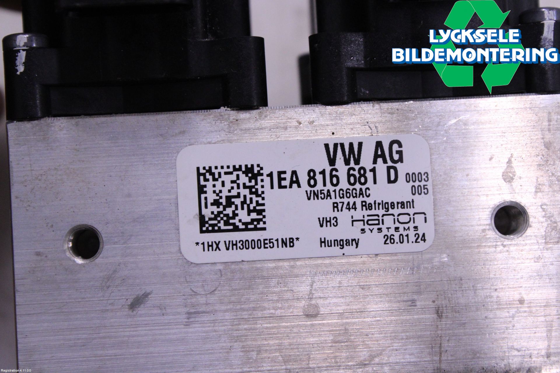 Audi Q4 E-TRON FZ 22- Ac Expansionsventil