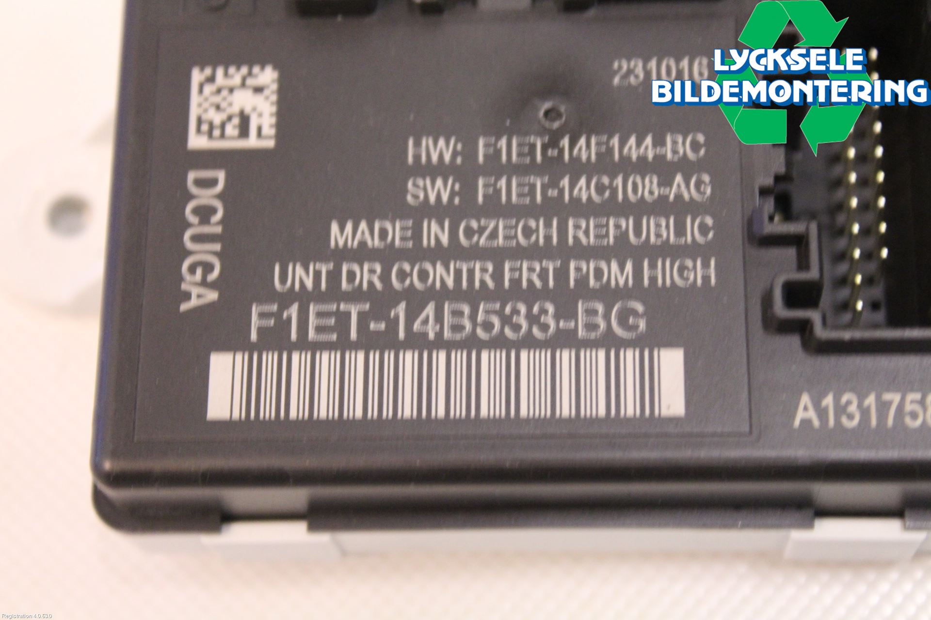 Ford KUGA 13-16 Styrenhet Dörr