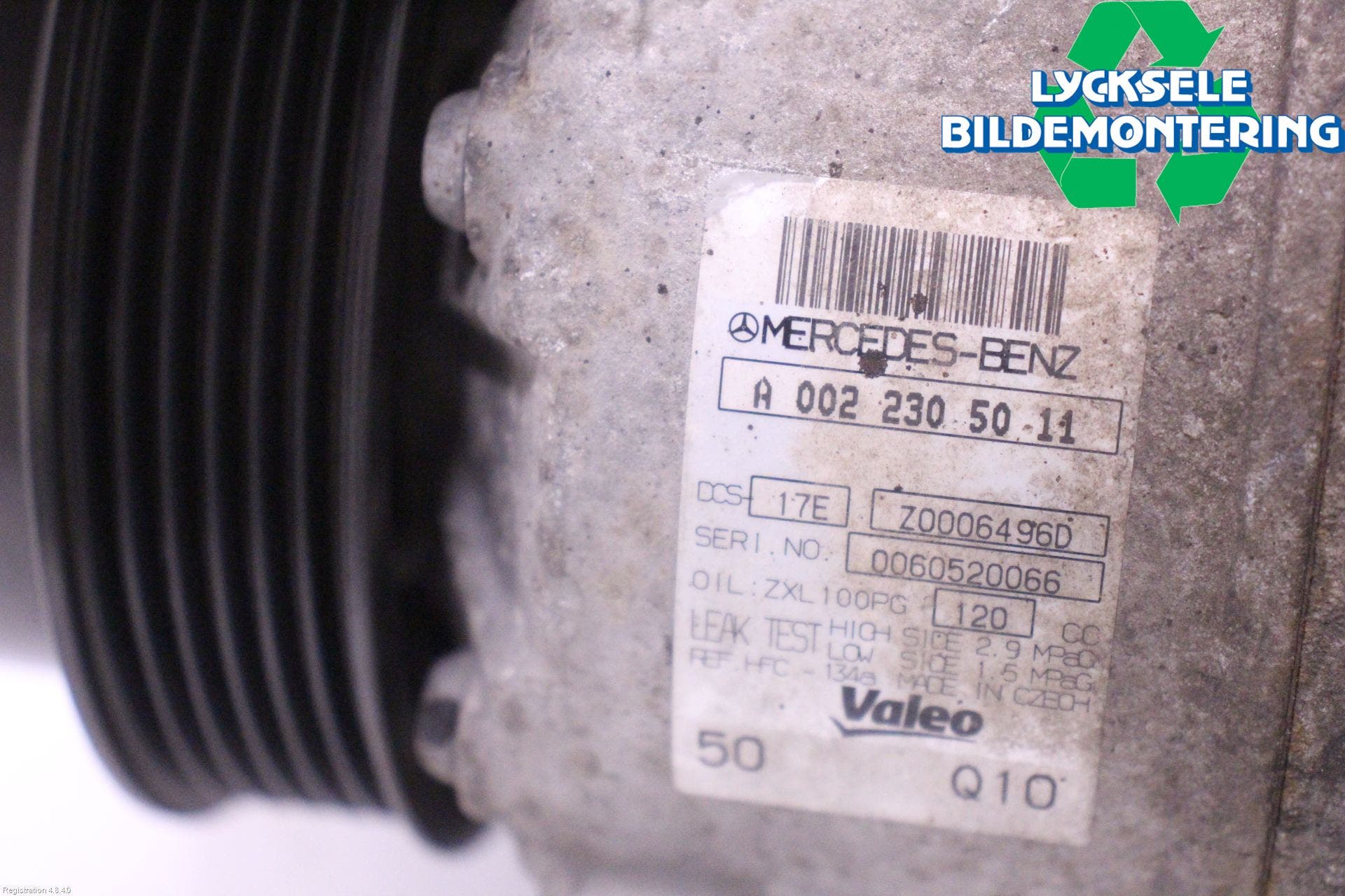 Mercedes-Benz MB C-KLASS (W204) 07-15 Ac Kompressor