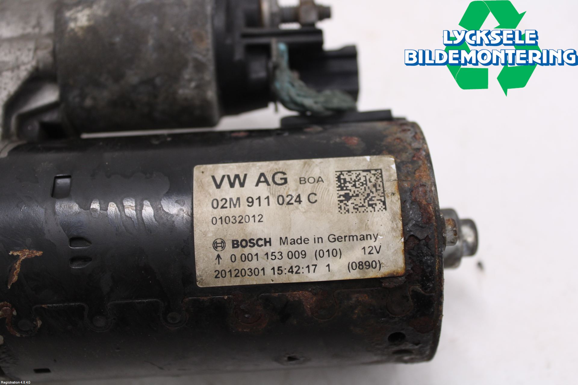 Volkswagen VW SHARAN 11- Startmotor Diesel