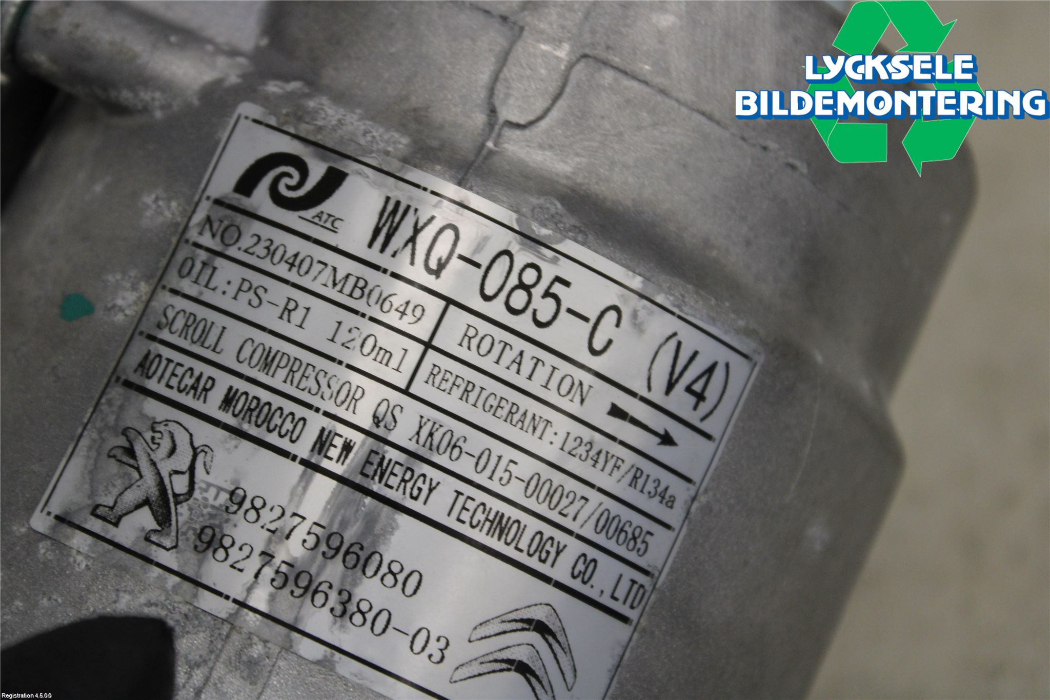 Peugeot 208/E-208 20- Ac Kompressor