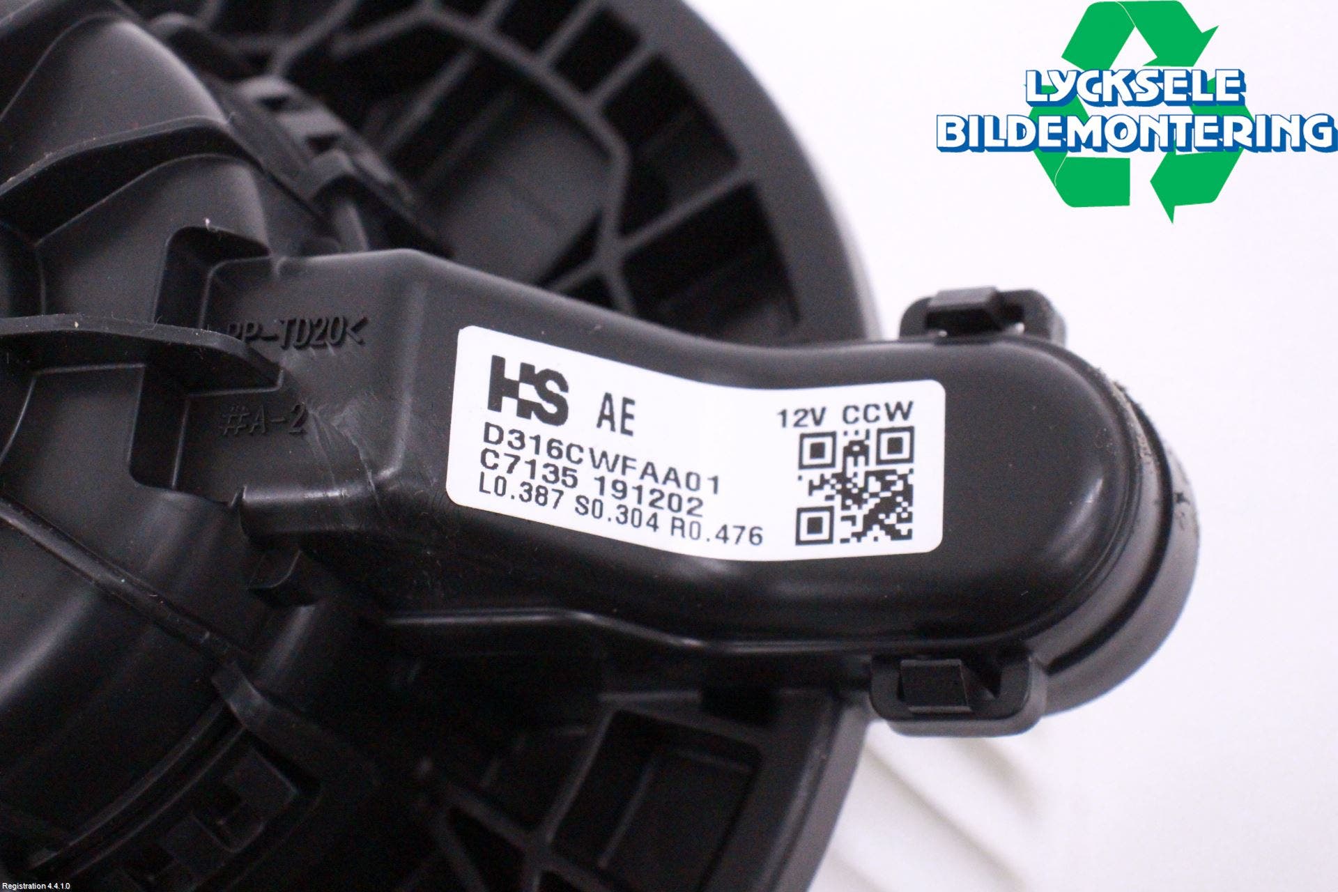 Hyundai IONIQ AE 17-22 Ac Värmefläkt