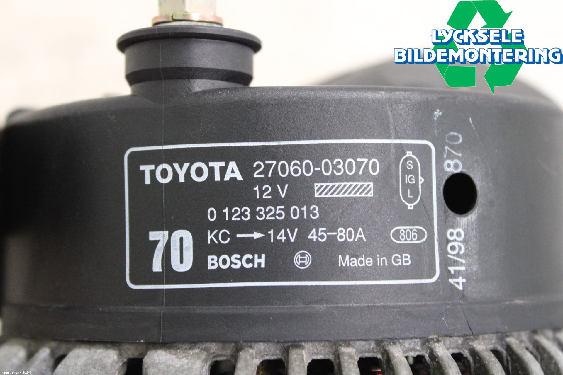 Toyota RAV 4 00-06 Generator