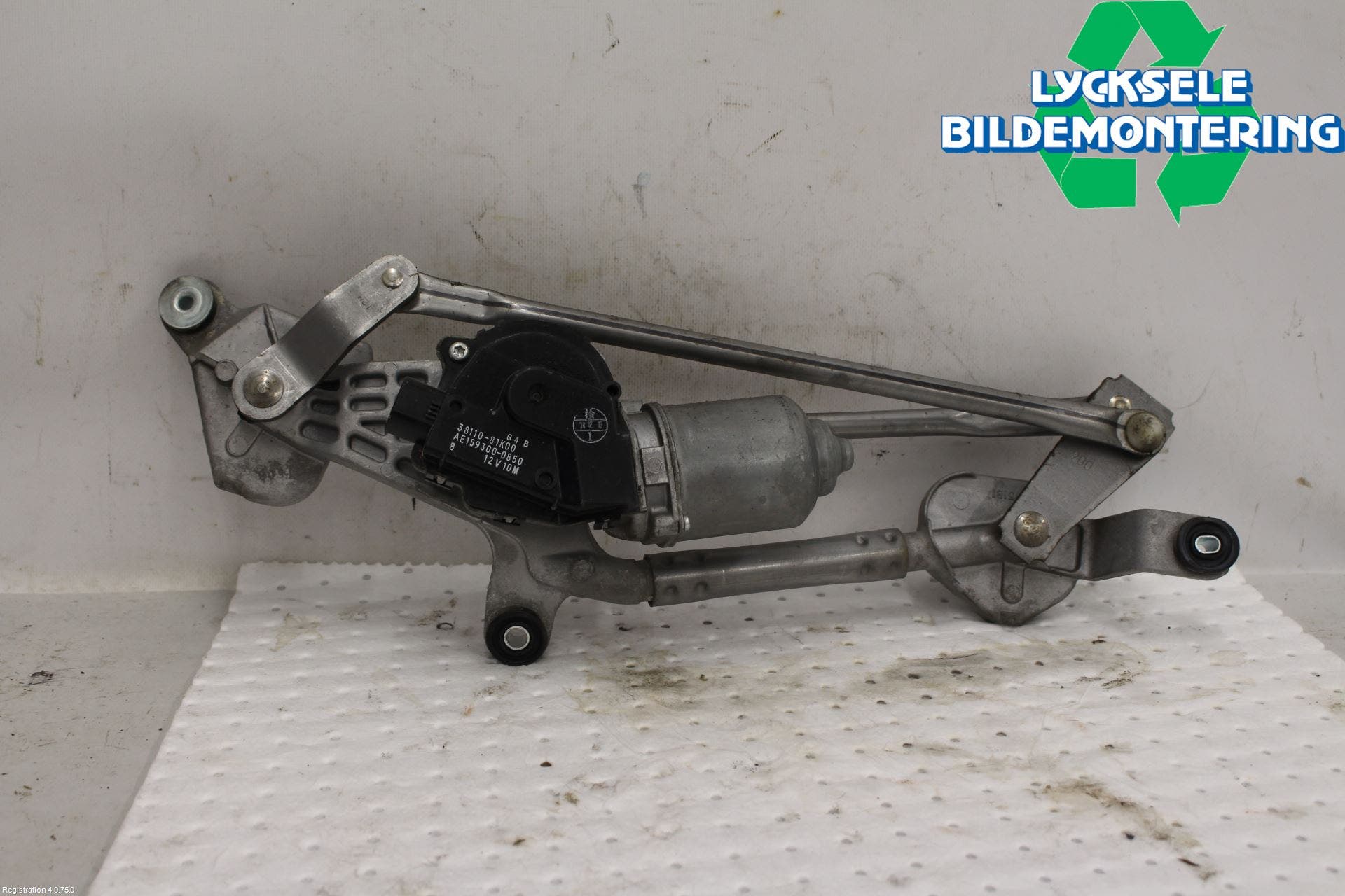 Suzuki SX4 10-13 Torkarmekanism Vindruta