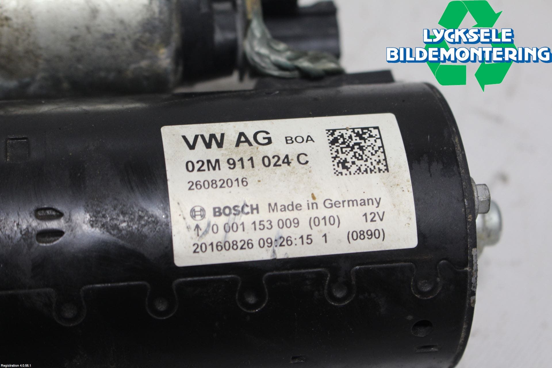 Volkswagen VW CADDY 16-20 Startmotor Diesel