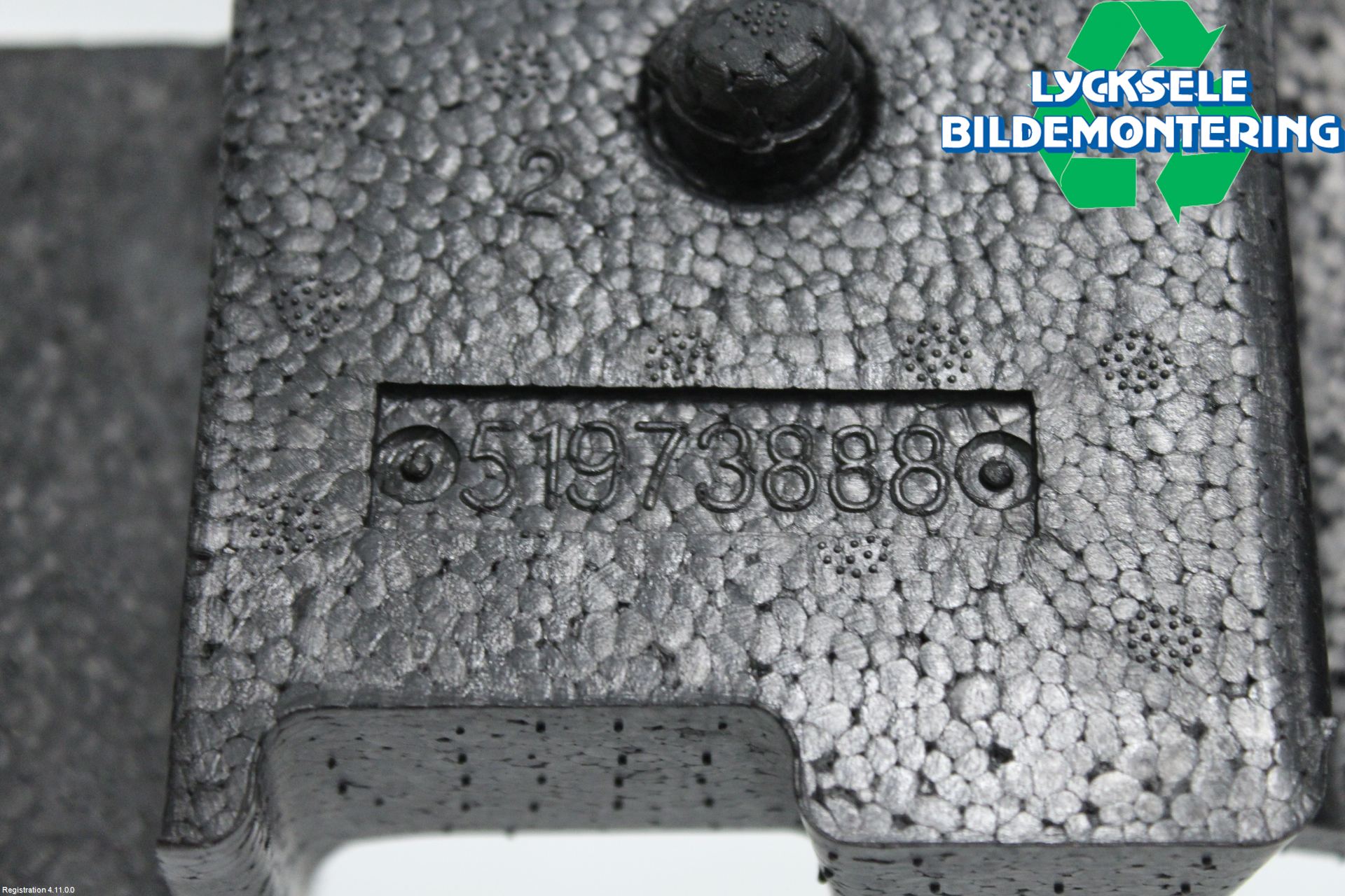 Fiat 500L 13-19 Stötfångare Deformelement Bak