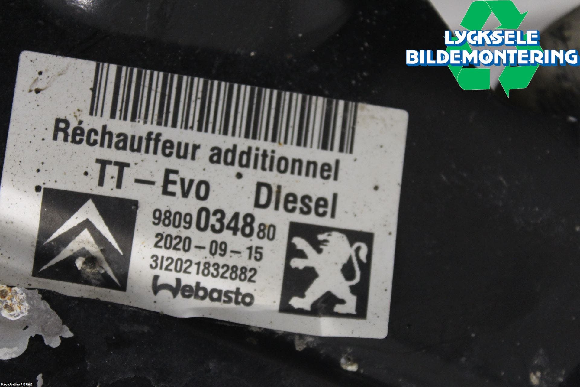 Toyota PROACE II 16- Dieselvärmare