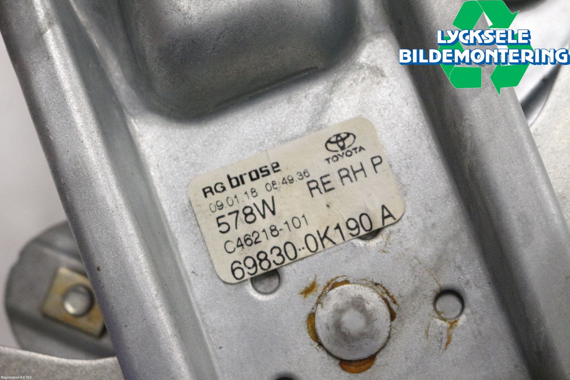 Toyota HILUX 16- Fönsterhiss El Kompl