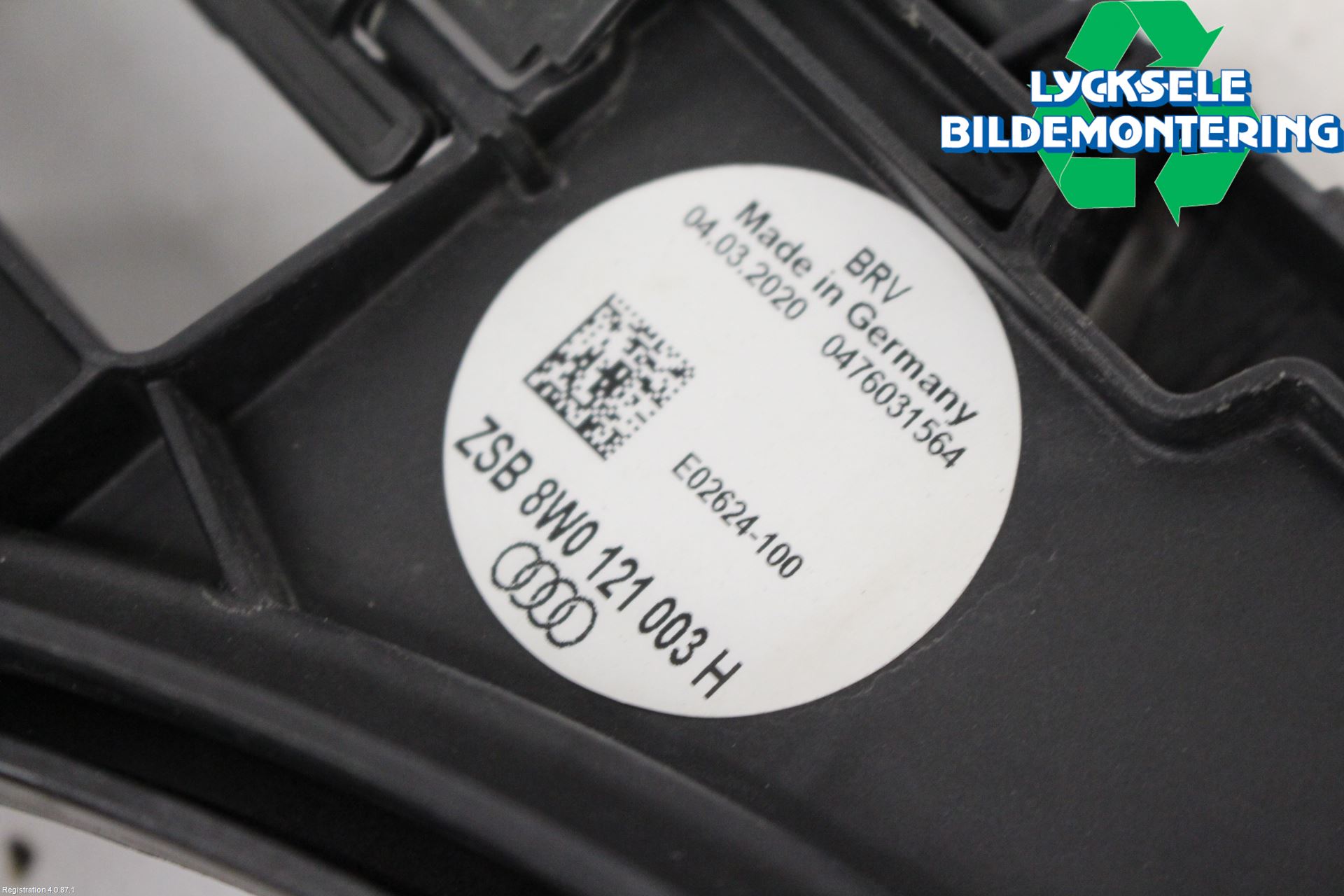 Audi A6 F2/C8 19- Kylfläkt El