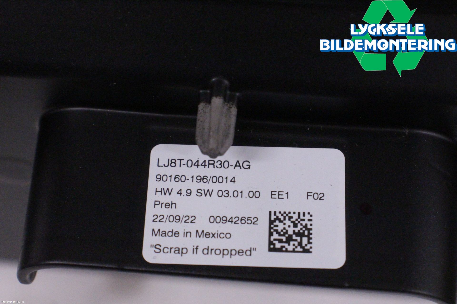 Ford MUSTANG Mach-E 21- Multifunktionsdisplay