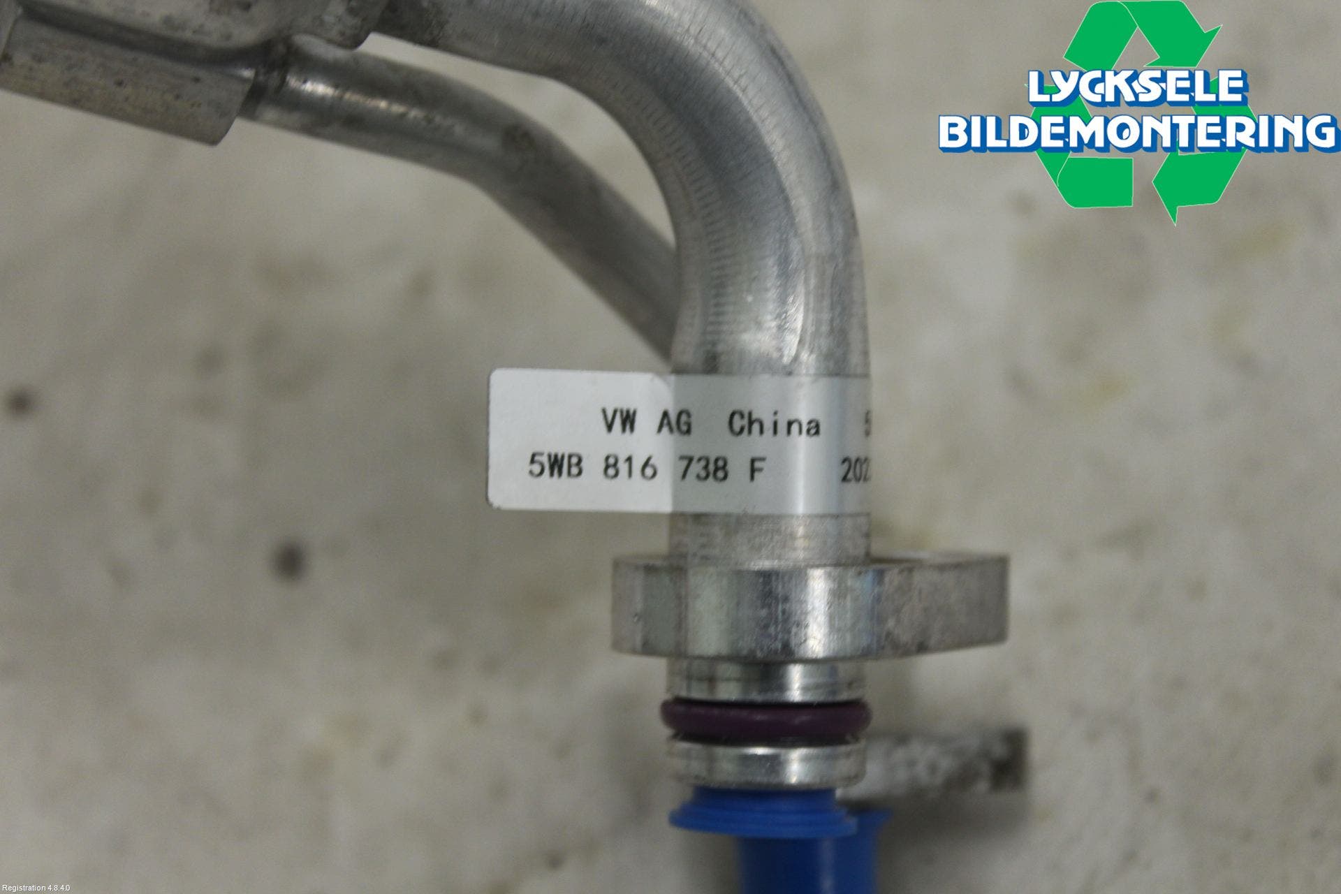 Volkswagen VW T-ROC 18- Ac Slang-Rör