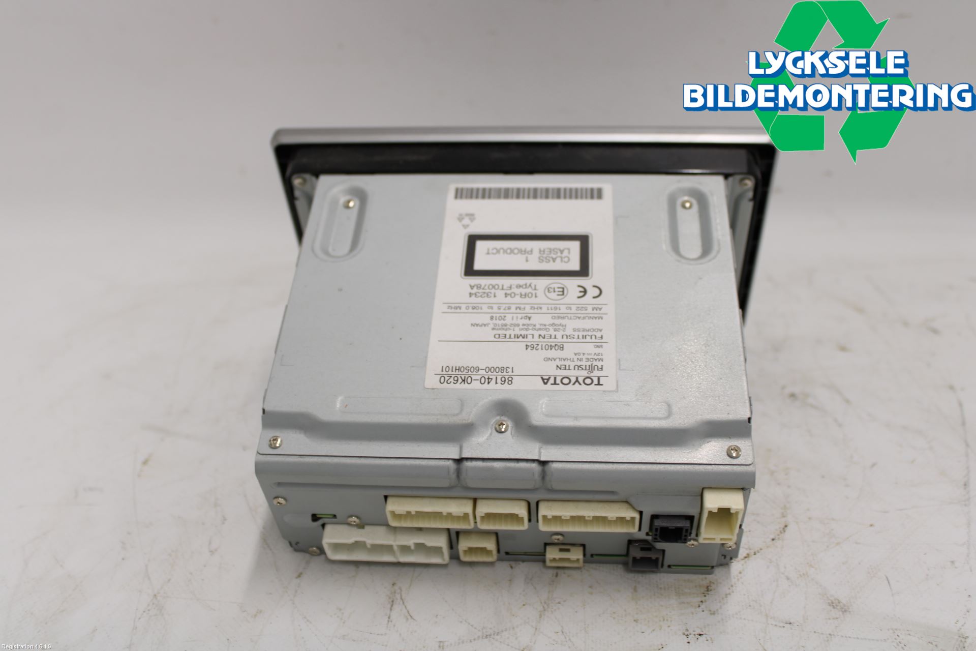 Toyota HILUX 16- Cd Radio - Multimediapanel