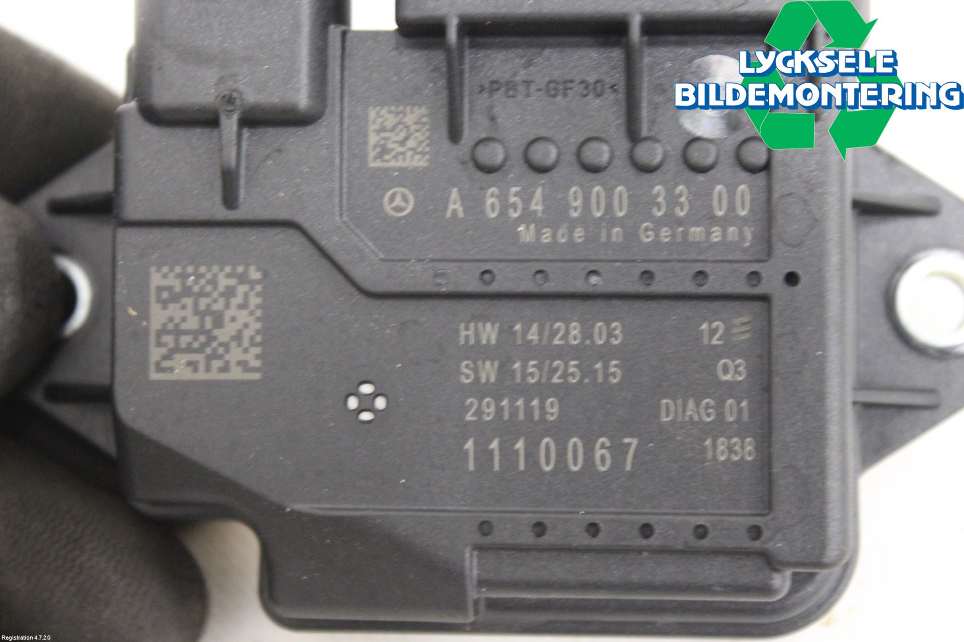 Mercedes-Benz MB C-KLASS (W205) 14-21 Relä Glödning Diesel