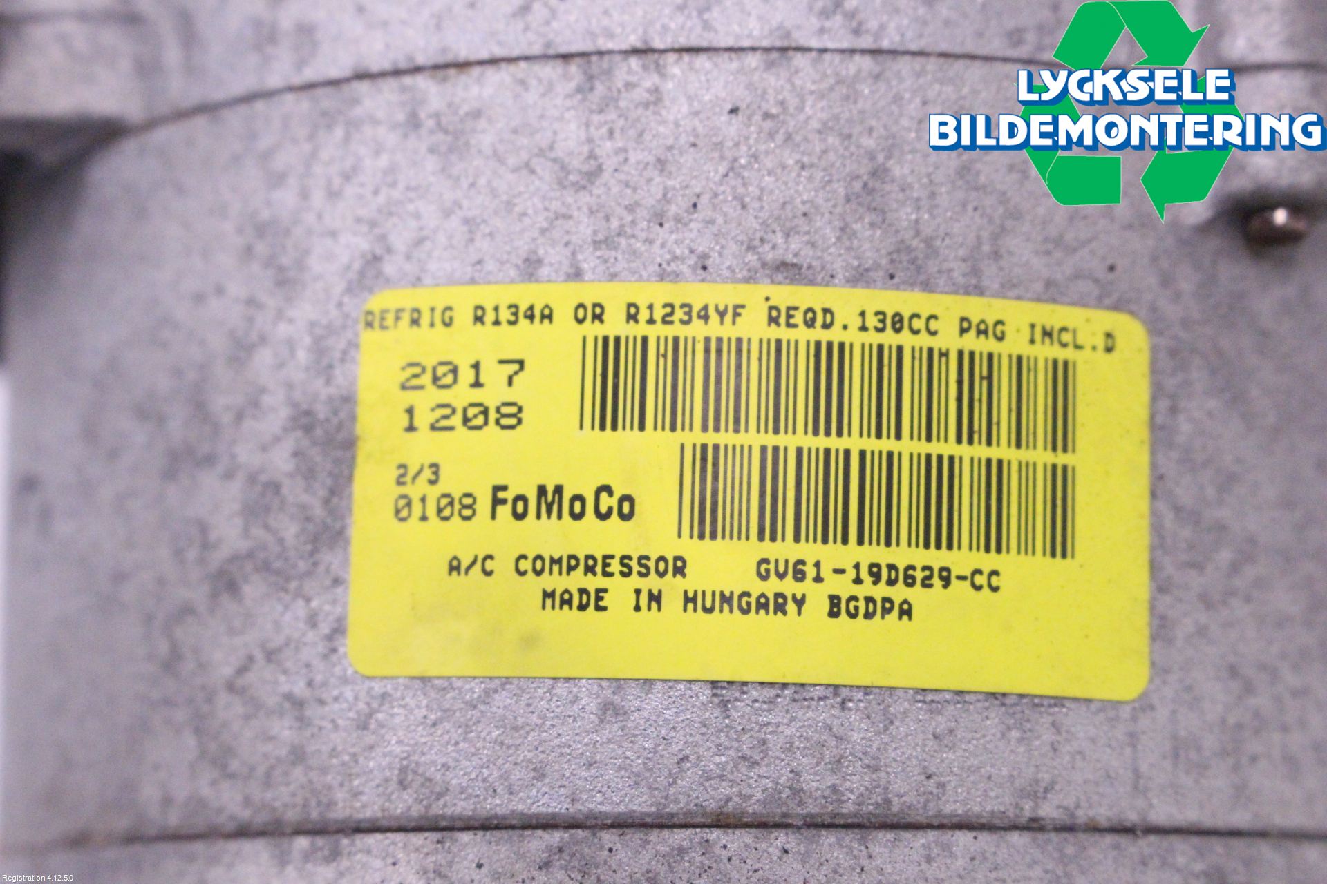 Ford KUGA 17-19 Ac Kompressor