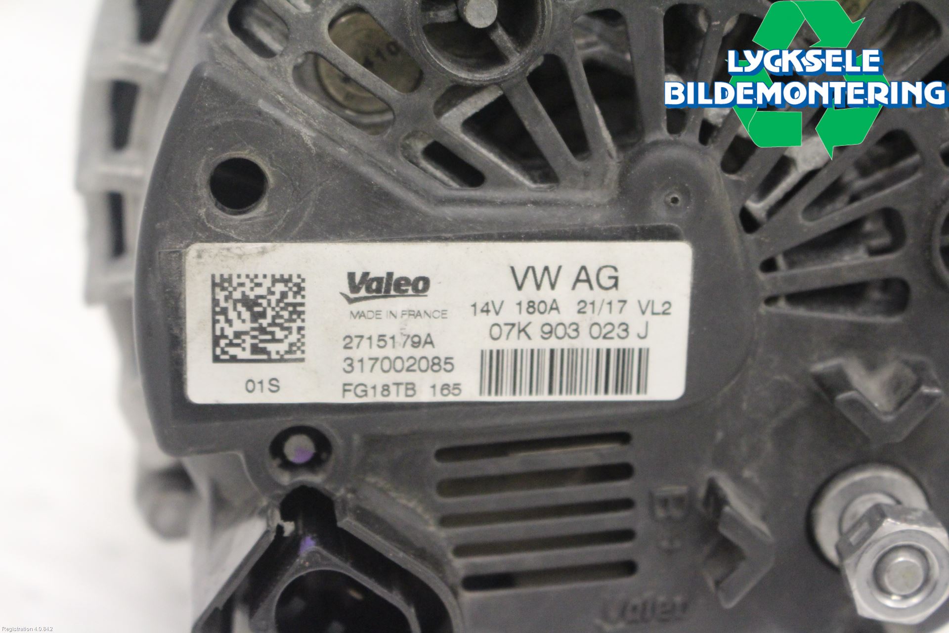 Audi A3/S3 8V 13-20 Generator