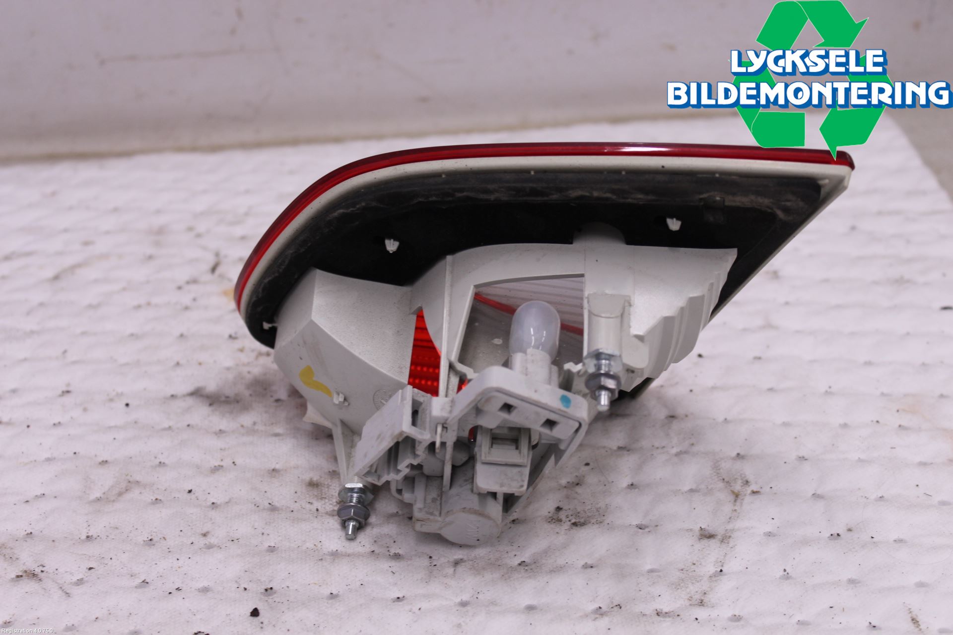 Skoda SUPERB 09-15 Bakljus Lucka Vä