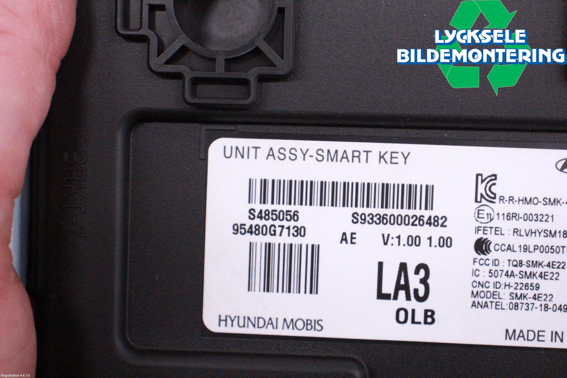 Hyundai IONIQ AE 17-22 Styrenhet Nyckellöst System