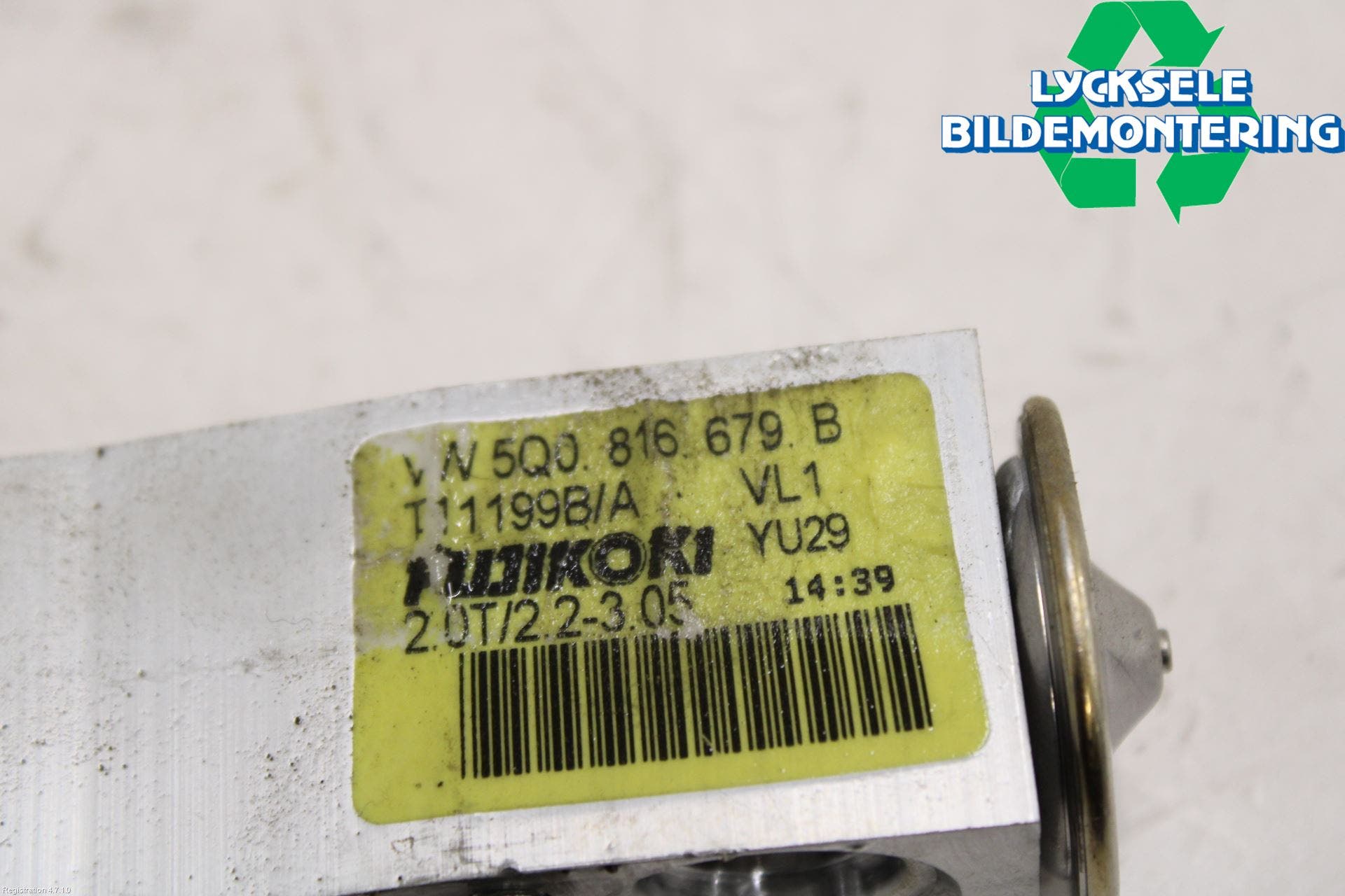 Volkswagen VW T-ROC 18- Ac Expansionsventil