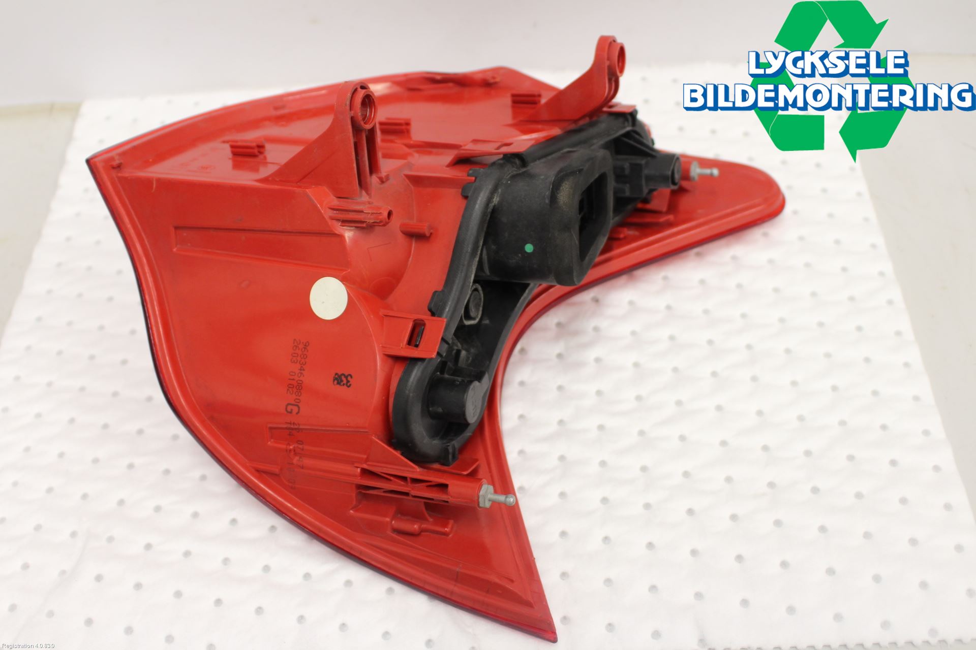 Peugeot 3008 09-16 Bakljus Vänster