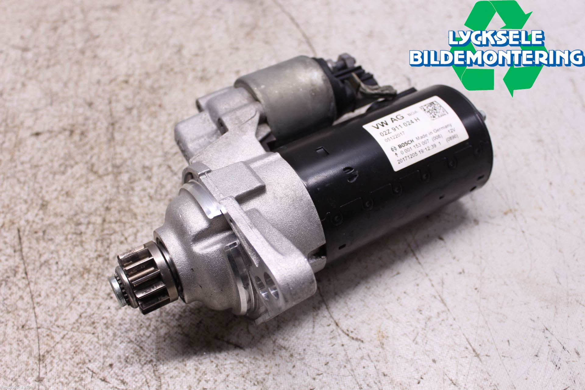 Volkswagen VW TRANSP/CARAVELLE (T6) 16-22 Startmotor Diesel