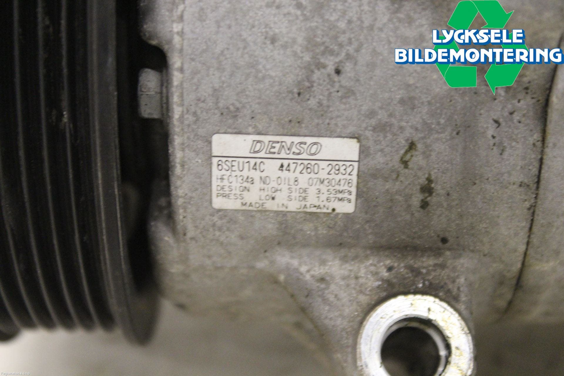 Toyota RAV 4 06-12 Ac Kompressor