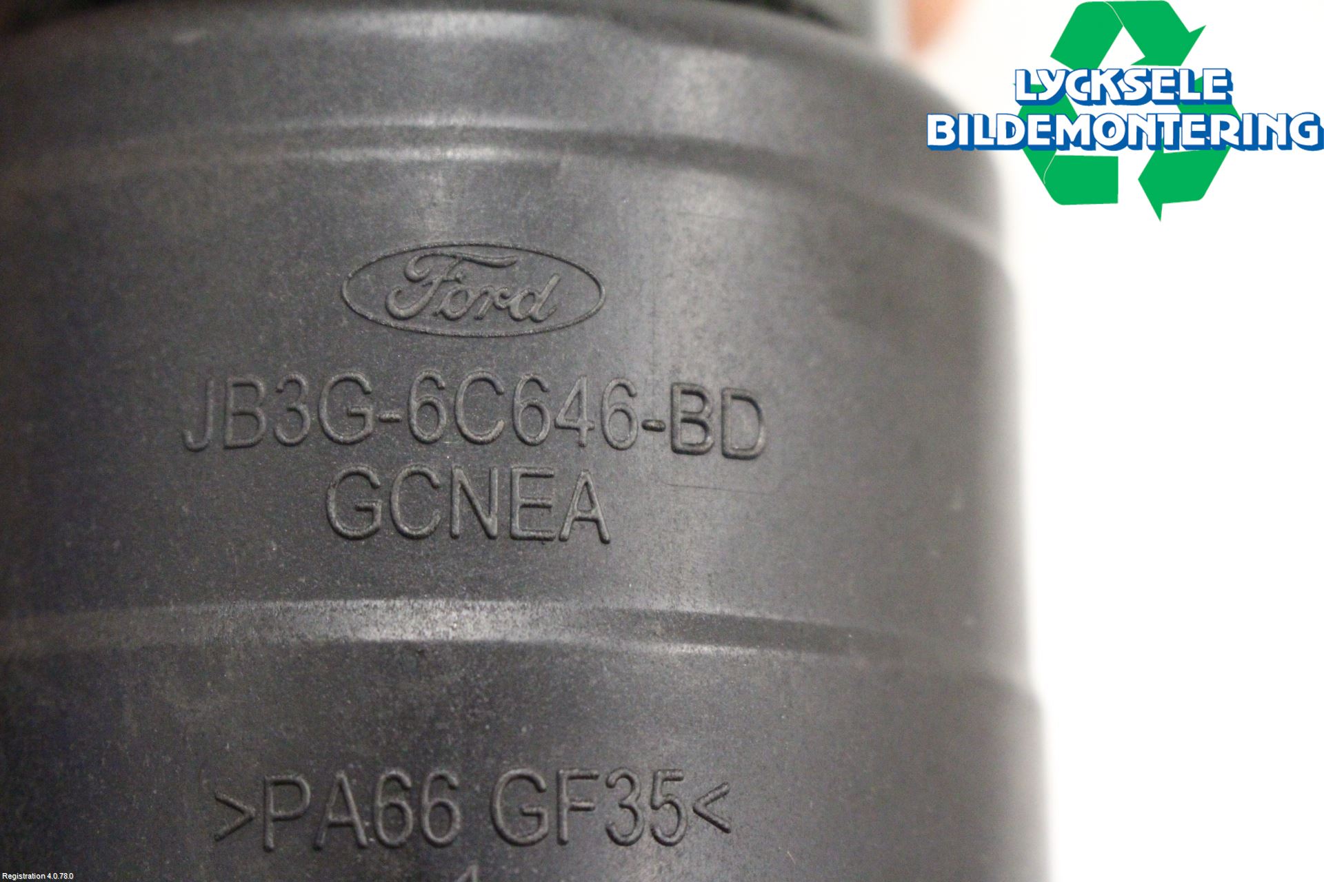 Ford RANGER EU 12-23 Laddluft-Intercoolerrör