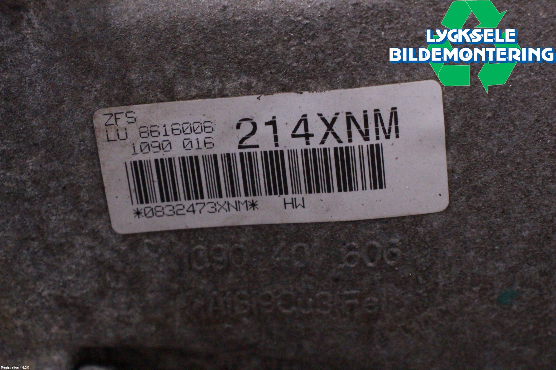 BMW 5 F10/F11/F18 09-17 Växellåda Automat