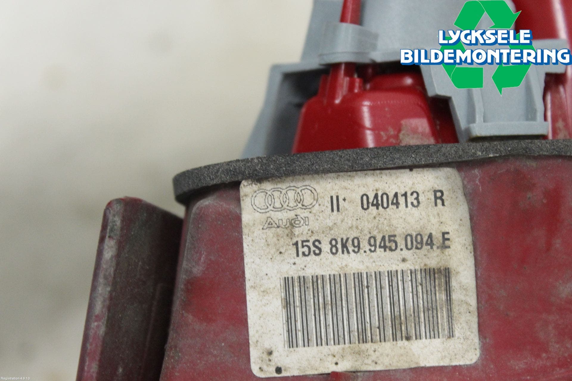 Audi A4 12-15 Bakljus Lucka Hö