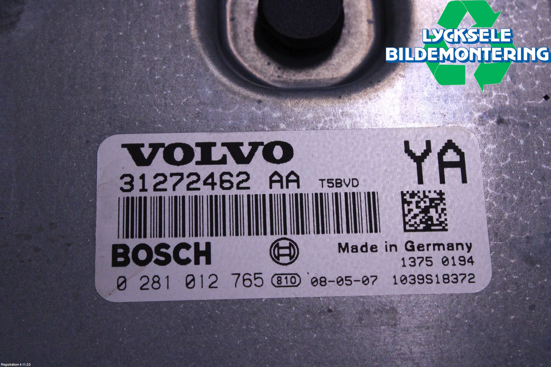 Volvo V70 08-13 Styrenhet Inspump Diesel