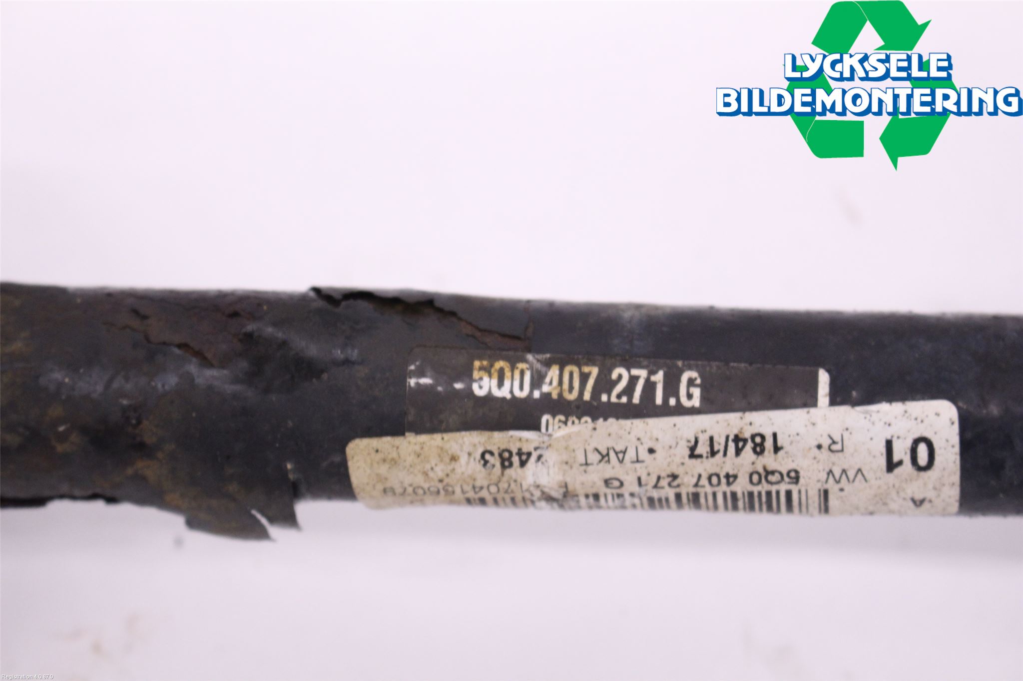 Volkswagen VW GOLF / E-GOLF VII 13-20 Drivaxel Fram Vänster