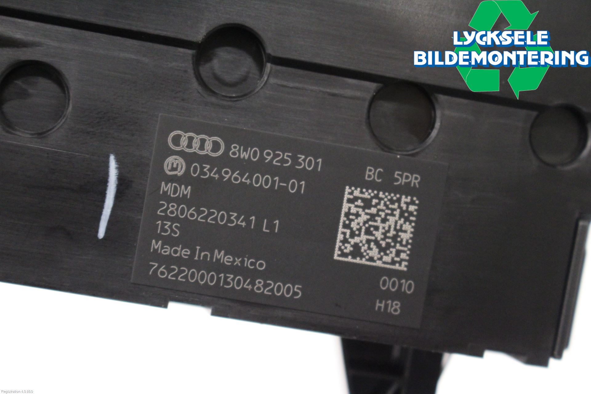 Audi A4/S4 B9 20- Strömställare Multifunktion