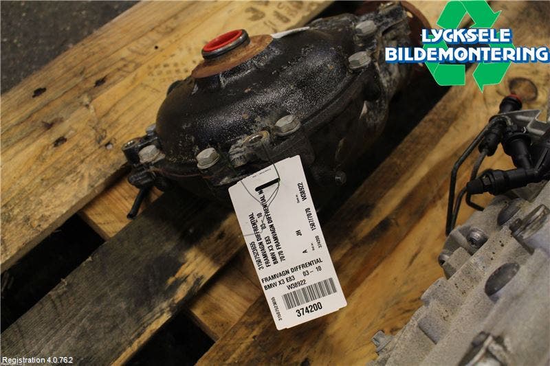 BMW X3 E83 03-10 Framvagn Diffrential